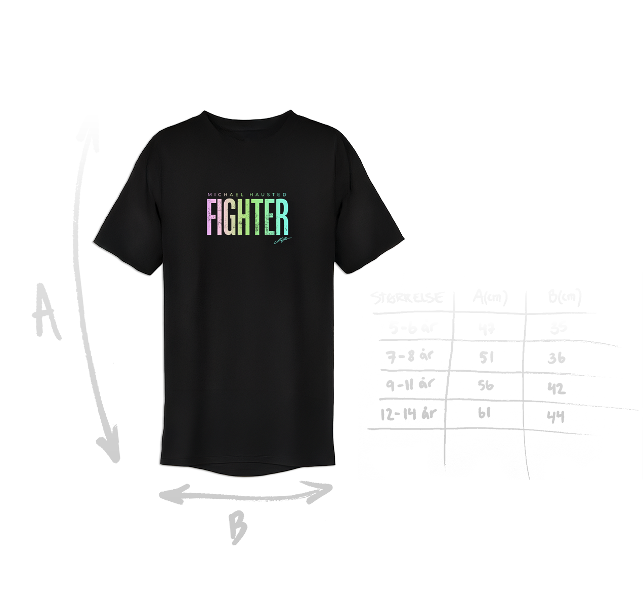 FIGHTER T-SHIRT - (Børn)