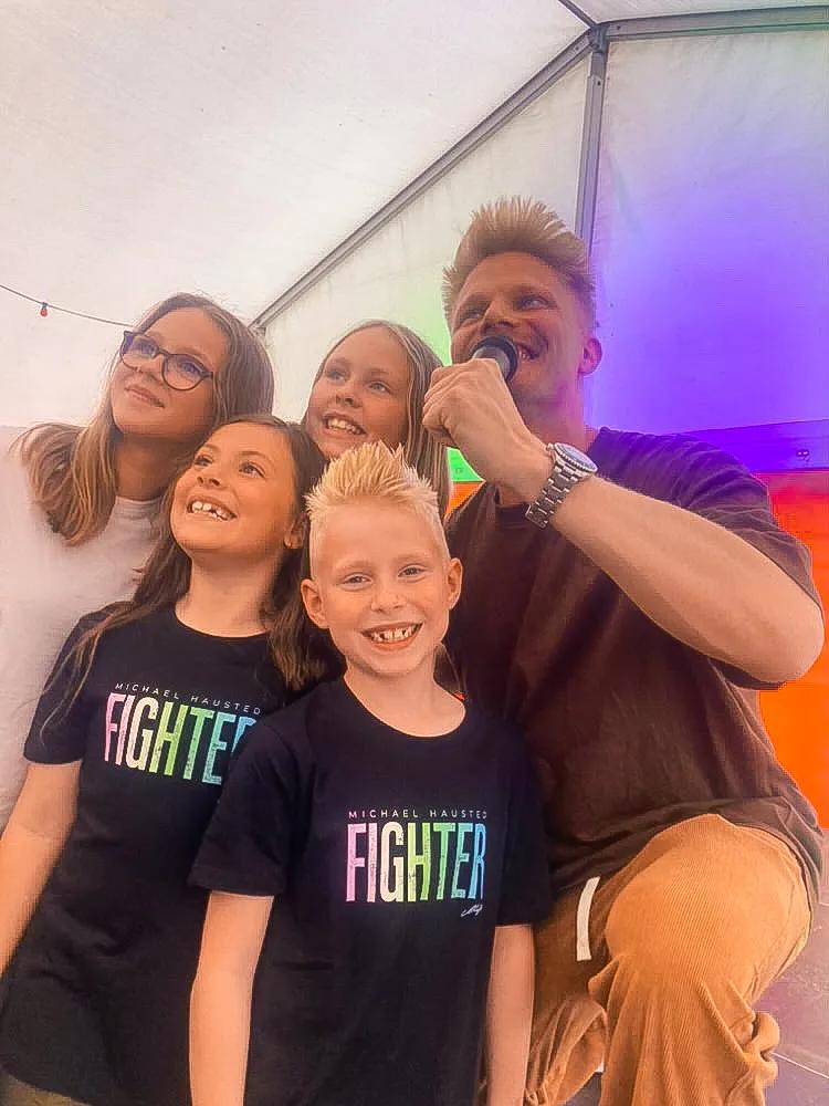 FIGHTER T-SHIRT - (Børn)