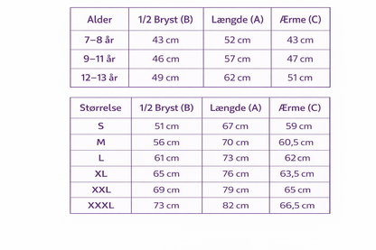 TRO PÅ DIG SELV - LILLA HOODIE (Børn)