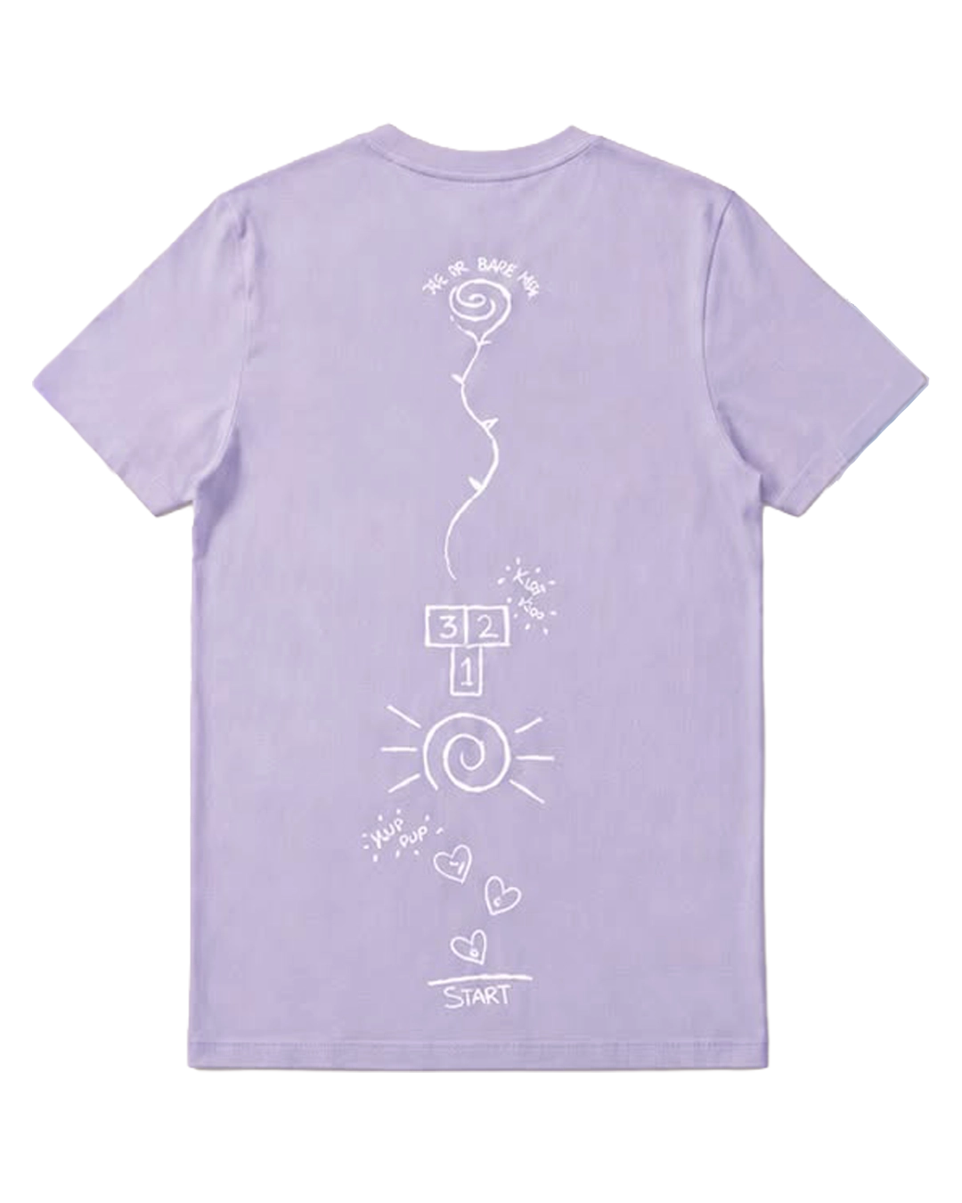 JEG ER BARE MIG T-SHIRT 💜🩵🩷