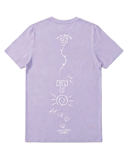 JEG ER BARE MIG T-SHIRT 💜🩵🩷