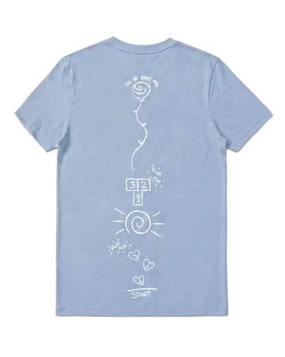 JEG ER BARE MIG T-SHIRT 💜🩵🩷