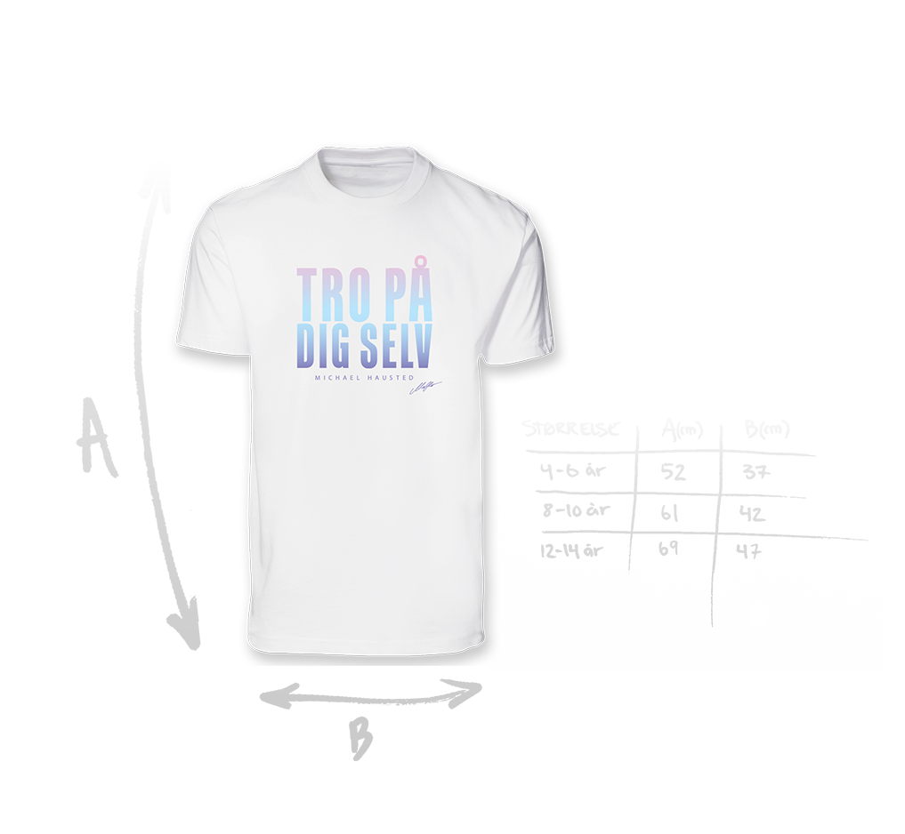 TRO PÅ DIG SELV T-SHIRT (børn)