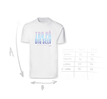 TRO PÅ DIG SELV T-SHIRT (voksne)