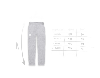 TRO PÅ DIG SELV - GRÅ SWEATPANTS (Voksen)