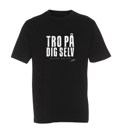 SORT TRO PÅ DIG SELV T-SHIRT - (Børn)