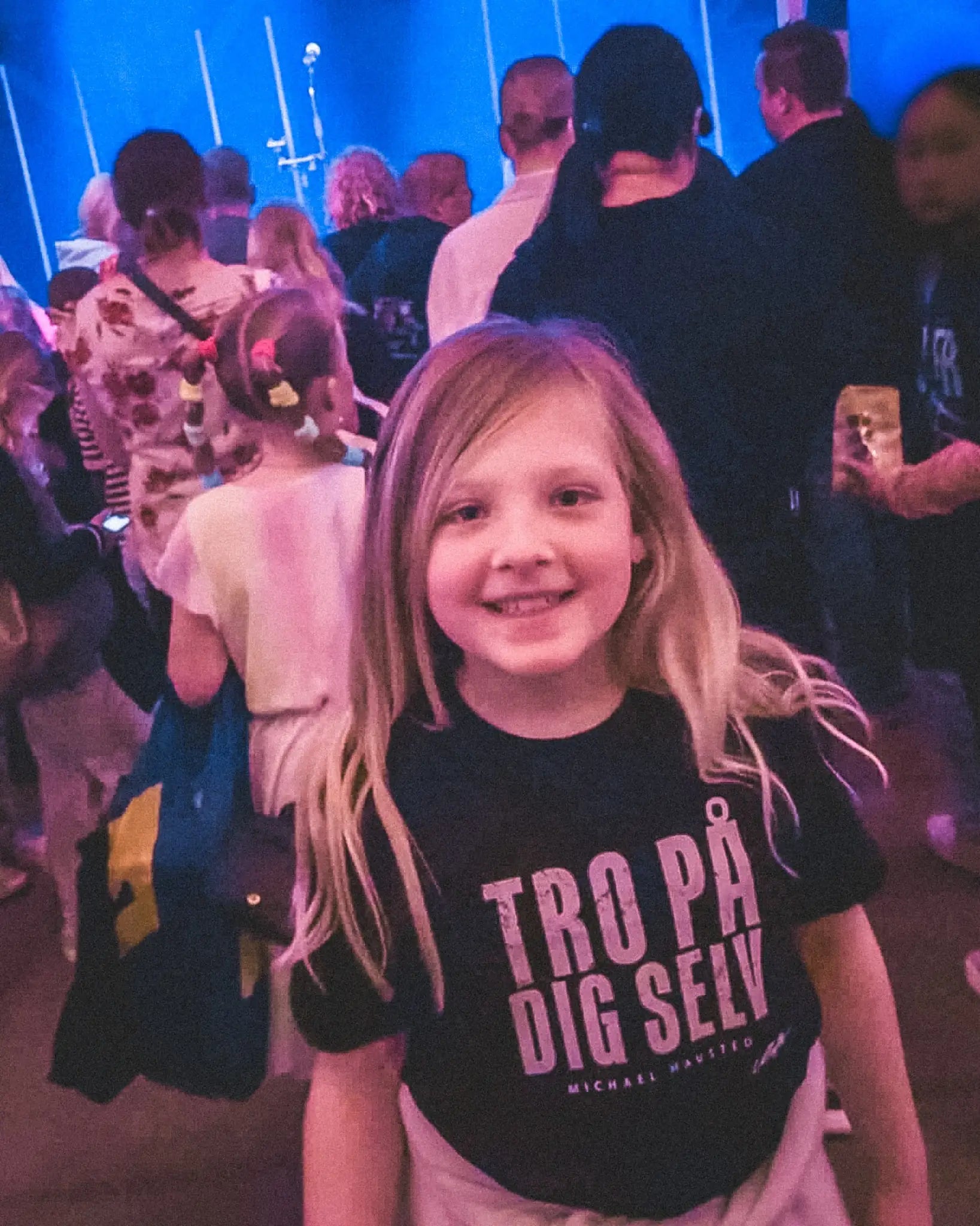 Michael hausted tro på dig selv tshirt til børn