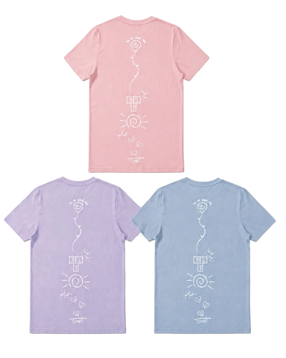 JEG ER BARE MIG T-SHIRT 💜🩵🩷